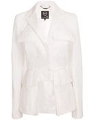 McQ by Alexander McQueen Cotton Twill Pocket Jacket - Lyst