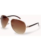Forever 21 Aviator Sunglasses - Lyst