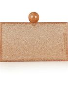 Charlotte Olympia Stardust Pandora Glitter Perspex Clutch - Lyst