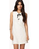 Forever 21 Floral Lace Shift Dress - Lyst