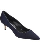 Manolo Blahnik Ponyhair Bb - Lyst