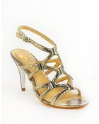 Vc Signature Vogue Crystal Embellished Sandals - Lyst