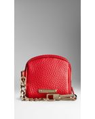 Burberry Grainy Leather Coin Purse - Lyst