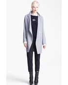 Band Of Outsiders Herringbone Wool Coat - Lyst