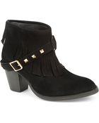 Carvela Kurt Geiger Shindig Studded Suede Boots - Lyst