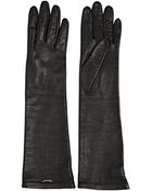 DSquared2 Nappa Leather Long Gloves - Lyst