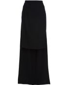 Givenchy Cropped Maxi Skirt - Lyst