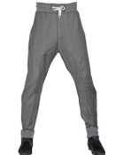 John Galliano Prince Of Wales Checked Wool Trousers - Lyst