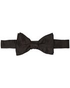 Lanvin Silk Satin Bow Tie - Lyst