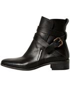 See By Chloé 30mm Belted Calfskin Boots - Lyst