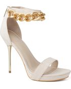 Carvela Kurt Geiger Glib Suede Sandals - Lyst