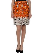 Pringle of Scotland Knee Length Skirt - Lyst