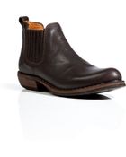 Fiorentini + Baker Leather Ankle Boots in Brown - Lyst