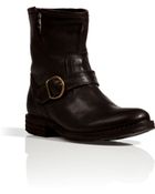 Fiorentini + Baker Leather Buckled Ankle Boots in Brown - Lyst