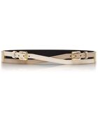 Tory Burch Crossed Belt - Lyst
