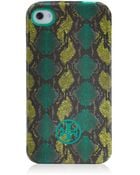Tory Burch Pop Snake Soft Phone Case For Iphone 4 - Lyst