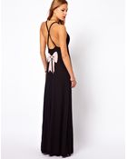 Wildfox Bow Back Maxi Dress - Lyst