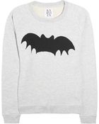 Zoe Karssen Bat Cottonblend Jersey Sweatshirt - Lyst