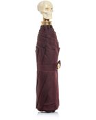 Alexander McQueen Ivory Resin Skull Handle Umbrella - Lyst