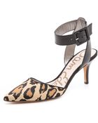 Sam Edelman Okala Ankle Strap Pumps - Lyst