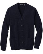Uniqlo Cashmere V Neck Cardigan - Lyst