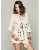 Free People Carioca Landscapes Tunic - Lyst