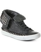 Jimmy Choo Spencer Studded High-top Sneakers - Lyst