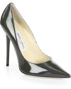 Jimmy Choo Anouk Patent Leather Pumps - Lyst
