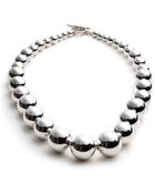 Lauren by Ralph Lauren Metal Graduated Bead Necklace - Lyst