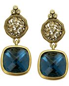 T Tahari Hanging Crystal Drop Earrings - Lyst