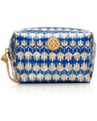 Tory Burch Brigitte Cosmetic Case - Lyst