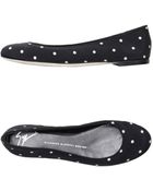 Giuseppe Zanotti Ballet Flats - Lyst