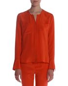 Jenni Kayne Blocked Long Sleeve Shirt - Lyst