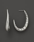 John Hardy Kali Silver Medium Hoop Earrings - Lyst