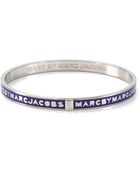 Marc By Marc Jacobs Skinny Logo Bangle Bracelet - Lyst