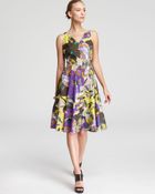 Max Mara Studio Saggina Print Dress - Lyst