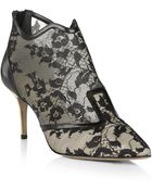Nicholas Kirkwood Lace Bootie - Lyst