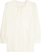 See By Chloé Silk Blouse - Lyst