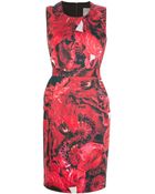 Preen By Thornton Bregazzi Blaise Fitted Dress - Lyst