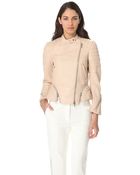 3.1 Phillip Lim Quilted Leather Jacket - Lyst