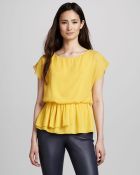 Alice + Olivia Leather Zip-Front Leggings - Lyst
