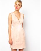 Asos Scallop Lace Prom Dress - Lyst