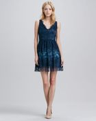 BCBGMAXAZRIA Aline Lace Dress - Lyst