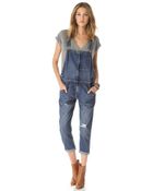 Current/Elliott The Ranch Hand Overalls - Lyst