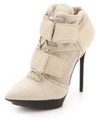 DKNY Pulse High Top Platform Booties - Lyst