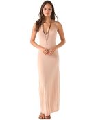 Dolan Layering Maxi Slip Dress - Lyst