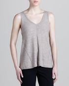Donna Karan New York Easy Cashmereblend Tank - Lyst