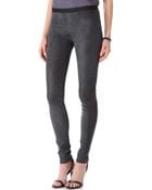 Helmut Lang Patina Stretch Leather Leggings - Lyst
