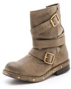 Jeffrey Campbell Brit Wrap Booties - Lyst