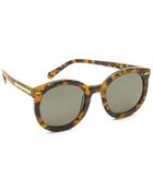 Karen Walker Super Duper Strength Sunglasses - Lyst